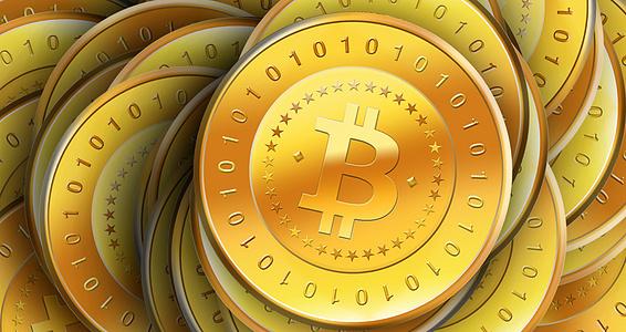 Close-up of Bitcoin mining hardware in action